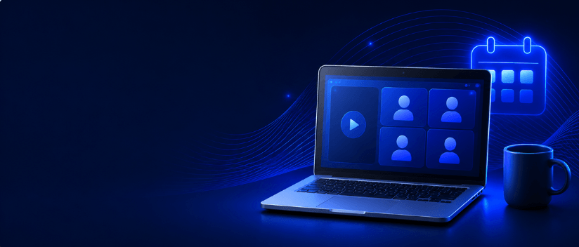 Webinar hero background